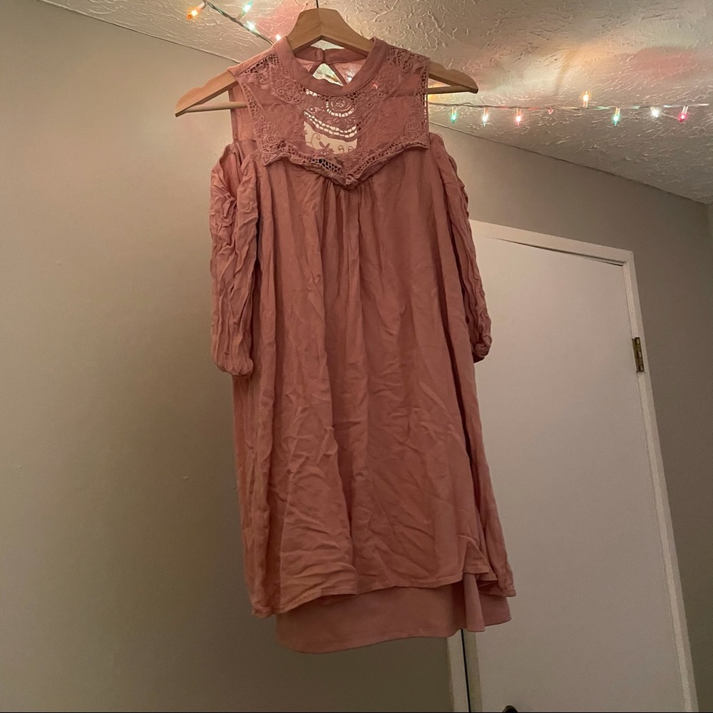 Pink dress